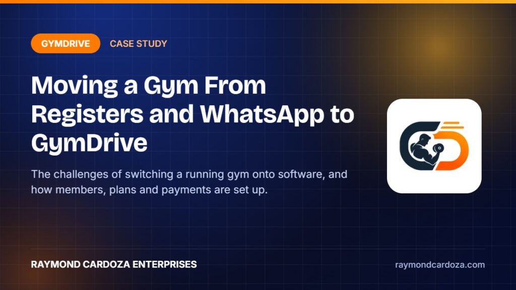 GymDrive gym management software setup case study