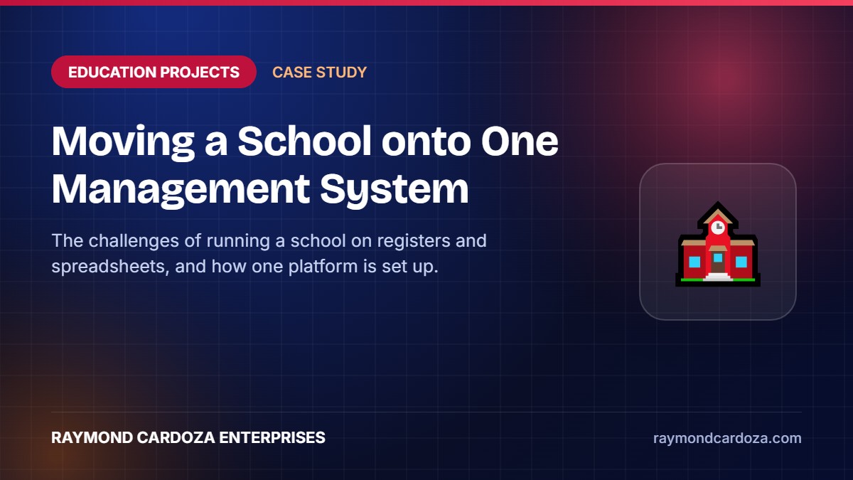 Fee Follow-Ups, Attendance Registers and Parent Calls: A School Management System Case Study